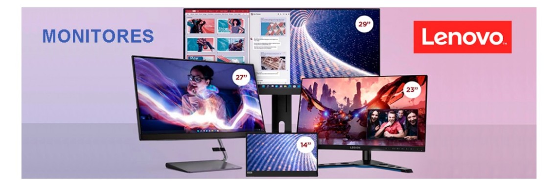 Monitores Lenovo