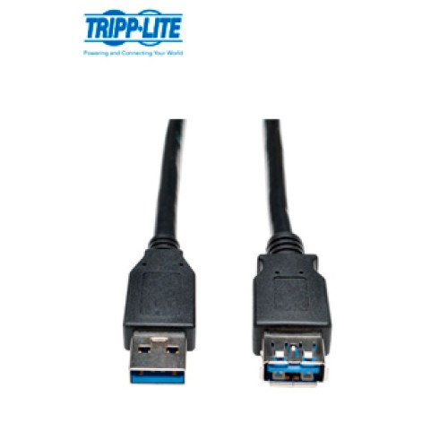 CABLE DE EXTENSIÓN USB 3.0 SUPERSPEED (M/H) NEGRO, 1.83 M (6 PIES)EXTIENDE UN CA