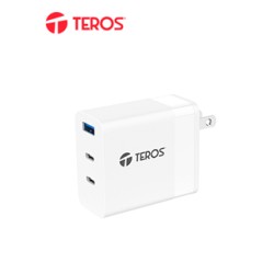 CARGADOR USB-A USB-C TEROS TE-70207W, GAN, PD 65W, BLANCO CARGADOR USB-A USB-C TEROS TE-70207W, GAN, PD 65W, BLANCO