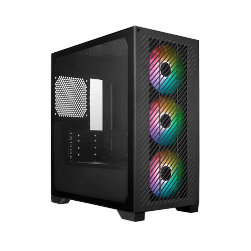 CASE COOLER MASTER ELITE 301, MINITOWER, NEGRO, ATX, USB 3.2 GEN 1 TIPO-C / TIPO-A, A