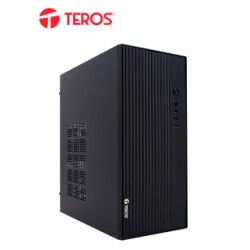CASE TEROS TE-1035S, MINI TOWER ATX, 250 W, USB 3.0 / 2.0, AUDIO HD, NEGROPRESEN