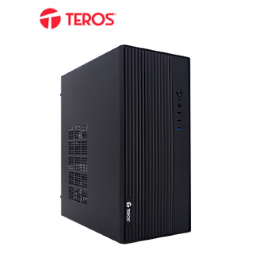 CASE TEROS TE-1035S, MINI TOWER ATX, 250 W, USB 3.0 / 2.0, AUDIO HD, NEGROPRESEN