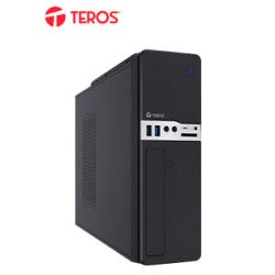 CASE TEROS TE1032S, SLIM, 250W, 1 USB 3.0 Y 1 USB2.0 , AUDIO HD, DVD1 CONECTOR 2