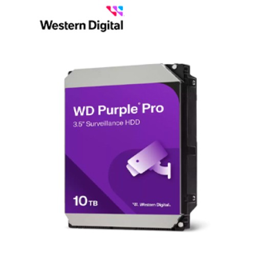 DISCO DURO WESTERN DIGITAL WD PURPLE PRO 10TB, SATA, 512MB CACHE, 7200 RPM, 3.5.