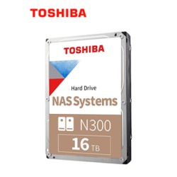 DISCO DURO TOSHIBA N300 16TB, SATA 6.0GB/S, NAS, 512MB CACHE, 7200RPM, 3.5