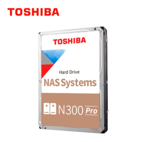 DISCO DURO TOSHIBA N300, 18TB, SATA 6.0 GB/S, 7200RPM, 512MB CACHE, 3.5