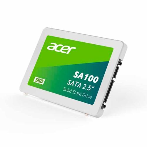 UNIDAD DE ESTADO SOLIDO ACER SA100, 240GB, 2.5″, SATA LLL (6GB/S)VELOCIDAD