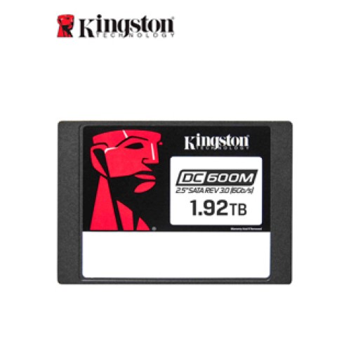 UNIDAD EN ESTADO SOLIDO KINGSTON DC600M 1920GB, SATA REV. 3.0 (6GB/SEG), 2.5VEL