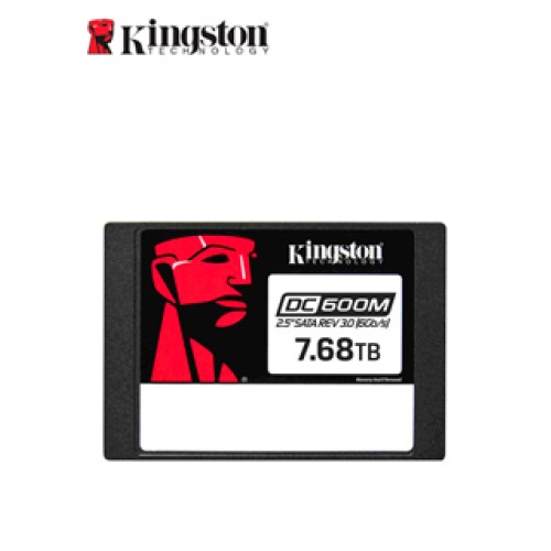 UNIDAD EN ESTADO SOLIDO KINGSTON DC600M 7680GB, SATA REV. 3.0 (6GB/SEG), 2.5VEL
