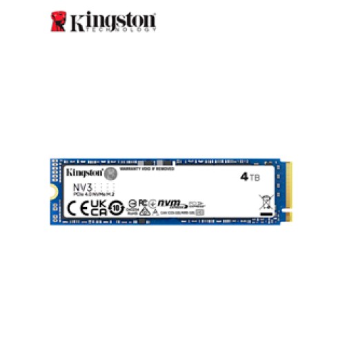UNIDAD EN ESTADO SOLIDO KINGSTON 4000GB NV3 PCIE 4.0 NVME M.2 SSD