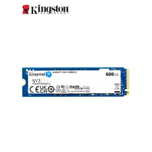 UNIDAD EN ESTADO SOLIDO KINGSTON 500GB NV3 PCIE 4.0 NVME M.2 SSD