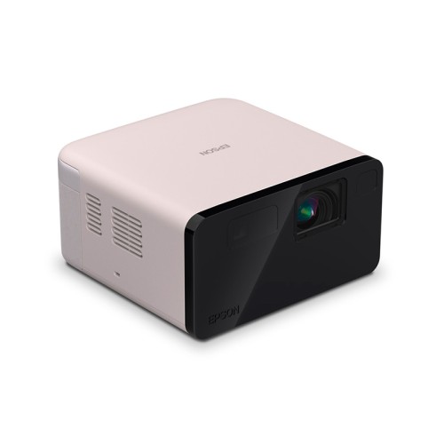 PROYECTOR LÁSER PÓRTATIL SMART EPSON EPIQVISION EF21, COLOR ROSA CUARZOEL PROYEC
