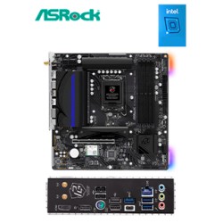 MOTHERBOARD ASROCK B760M PG RIPTIDE WIFI, CHIPSETINTEL B760, LGA1700, MATXSOPORT MOTHERBOARD ASROCK B760M PG RIPTIDE WIFI, CHIPSETINTEL B760, LGA1700, MATXSOPORT