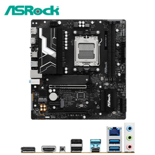 MOTHERBOARD ASROCK B850M-X R2.0, CHIPSET AMD B850, SOCKET AMD AM5, MATXSOPORTA P