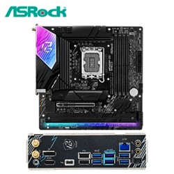 MOTHERBOARD ASROCK B860M LIGHTNING WIFI, CHIPSET INTEL B860, LGA 1851, HDMI, DP, ATX