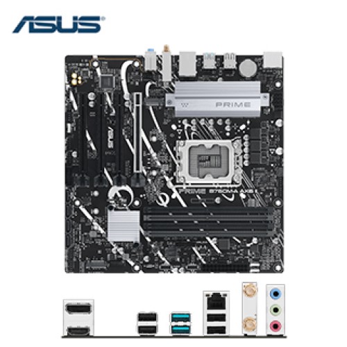 MOTHERBOARD ASUS PRIME B760M-A AX6 II, CHIPSET INTEL B760, LGA1700, MATXSOPORTA 