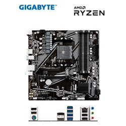 MOTHERBOARD GIGABYTE A520M DS3H V2 (REV. 1.0), AM4, DDR4, HDMI, DP, HD AUDIO.SOP