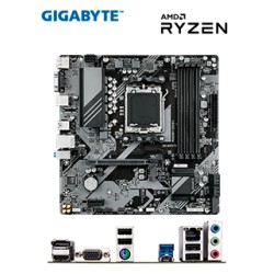MOTHERBOARD GIGABYTE A620M DS3H (REV. 1.0) CHIPSET AMD A620, SOCKET AM5, MICRO ATX MOTHERBOARD GIGABYTE A620M DS3H (REV. 1.0) CHIPSET AMD A620, SOCKET AM5, MICRO ATX