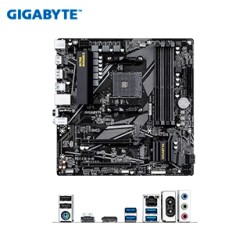 MOTHERBOARD GIGABYTE B550M DS3H AC R2, CHIPSET AMD B550 SOCKET AMD AM4, MICRO-ATX