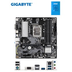 MOTHERBOARD GIGABYTE B760M D3HP DDR4, CHIPSET INTEL B760, LGA1700, MATXSOPORTA P