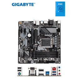 MOTHERBOARD GIGABYTE B760M DS3H (REV. 1.0) CHIPSET INTEL B760, LGA1700, MICRO ATX