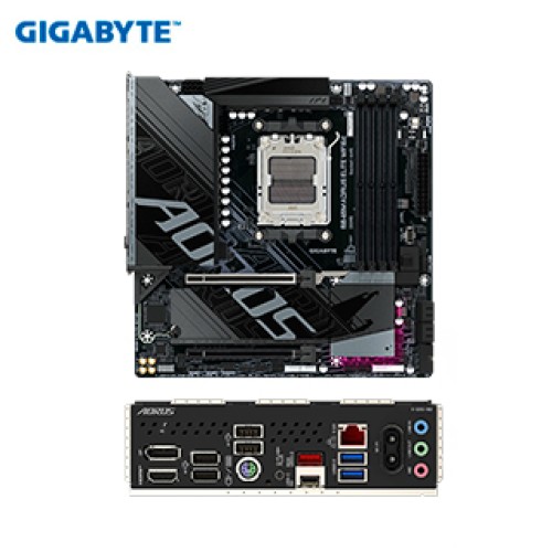 MOTHERBOARD GIGABYTE B840M AORUS ELITE WIFI6E, CHIPSET AMD B840, SOCKET AMD AM5, MICR