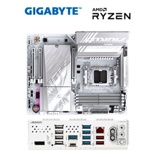 MOTHERBOARD GIGABYTE B850 AORUS ELITE WIFI7 ICE, CHIPSET AMD B850, SOCKET AMD AM5, AT