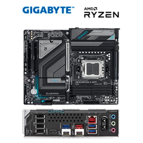 MOTHERBOARD GIGABYTE X870 GAMING X WIFI7, CHIPSETAMD X870, SOCKET AMD AM5, ATXSO