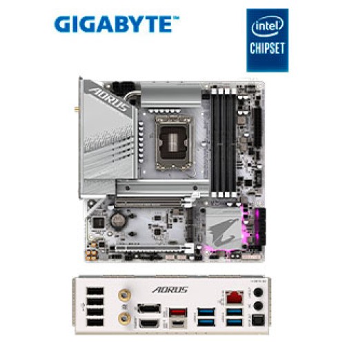 MOTHERBOARD GIGABYTE Z790M AORUS ELITE AX ICE, CHIPSET INTEL Z790, LGA1700, MATX