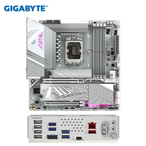 MOTHERBOARD GIGABYTEZ890M AORUS ELITE WIFI7 ICE, CHIPSET INTEL Z890, LGA 1851, MATX