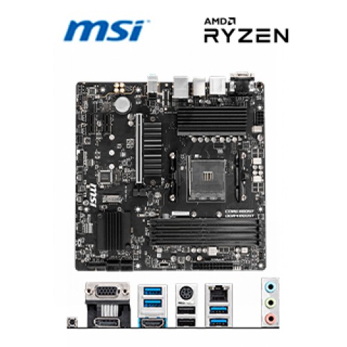 MOTHERBOARD MSI B550M PRO-VDH, AMD B550, AM4 SOCKET, VGA, HDMI, DPSOPORTA PROCES