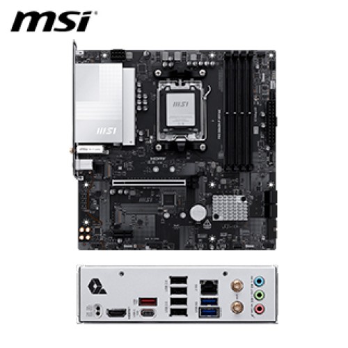 MOTHERBOARD MSI PRO B840M-P WIFI6E, CHIPSET AMD B840, SOCKET AMD AM5, MATXSOPORT