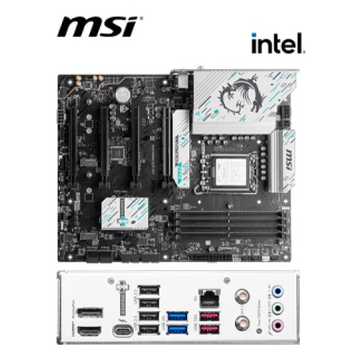MOTHERBOARD MSI B860 GAMING PLUS WIFI, CHIPSET INTEL B860, LGA 1851, HDMI, DP, ATX