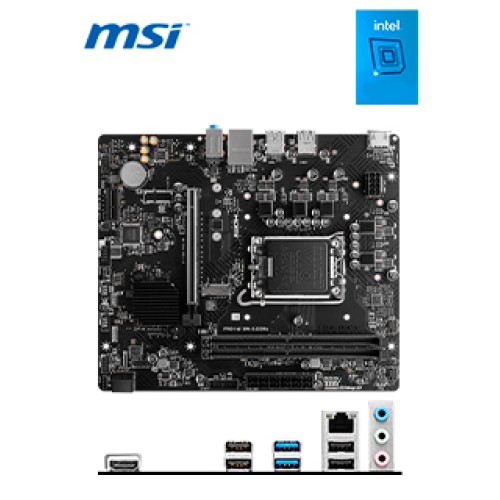 MOTHERBOARD MSI PRO H610M-S DDR4, CHIPSET INTEL H610, LGA1700, MATXSOPORTA PROCE