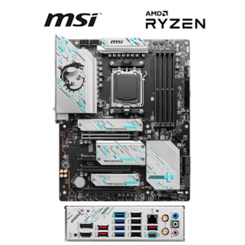 MOTHERBOARD MSI X670E GAMING PLUS WIFI , CHIPSET AMD X670E, SOCKET AMD AM5, ATXS