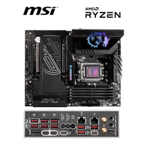 MOTHERBOARD MSI MPG X870E CARBON WIFI, CHIPSET AMD X870E, SOCKET AMD AM5, ATXSOP