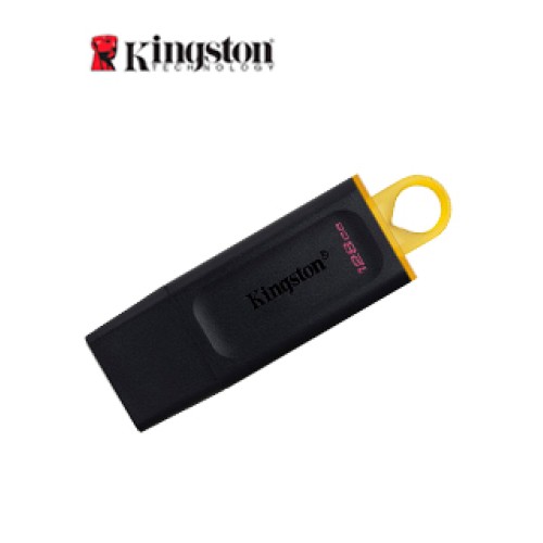 MEMORIA FLASH USB KINGSTON DATATRAVELER EXODIA 128GB, USB 3.2 GEN 1, COLOR AMARILLO.