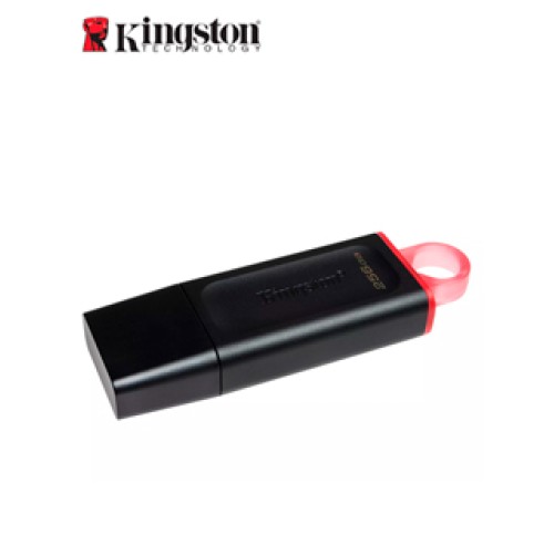 MEMORIA FLASH USB KINGSTON DATATRAVELER EXODIA 256GB, USB 3.2 GEN 1, COLOR ROJO.