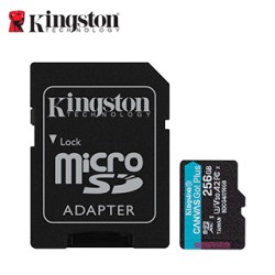 MEMORIA FLASH MICROSD KINGSTON CANVAS GO! PLUS, 256GB, CON ADAPTADOR SDDIMENSION