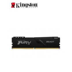 MEMORIA KINGSTON FURY BEAST, 16GB, DDR4, 3200 MHZ, PC4-25600, CL16, 1.35V.