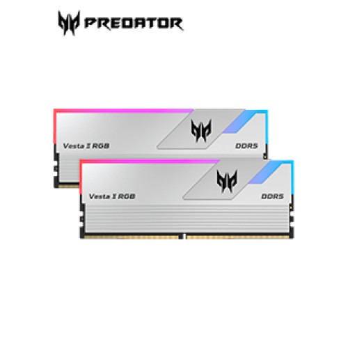 MEMORIA U-DIMM PREDATOR VESTA II RGB, 32GB (2X16GB) DDR5-6000MHZ, PC5-48000, CL32, 1.