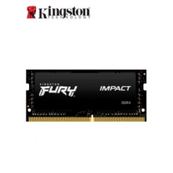 MEMORIA SODIMM KINGSTON FURY IMPACT, 8GB, DDR4, 3200 MHZ, PC4-25600, CL20, 1.2V.