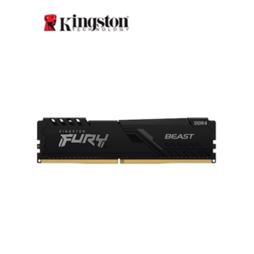 MEMORIA KINGSTON FURY BEAST, 8GB, DDR4 3600 MT/S,PC4-28800, CL17, 1.35V.