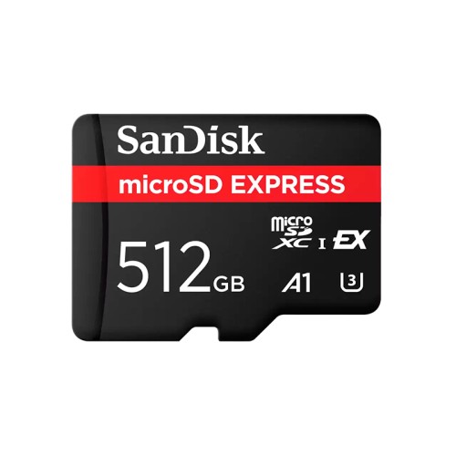 MEMORIA FLASH SANDISK MICROSD EXPRESS 512GB, INTERFAZ: PCIE GEN 3RENDIMIENTO DE 