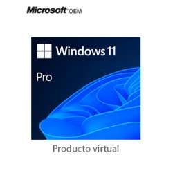 SISTEMA OPERATIVO MICROSOFT WINDOWS PRO 11, 64-BITS ALL LANGUAGES PK LIC ONLINE DWNLD