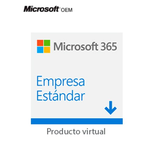 LICENCIAMIENTO VIRTUAL (ESD) MICROSOFT 365 BUSINESS STANDARDLICENCIA DE SUSCRIPC