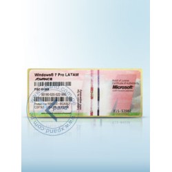 MICROSOFT WINDOWS 7 PRO LATAM ADVANCE (FQC-01268)