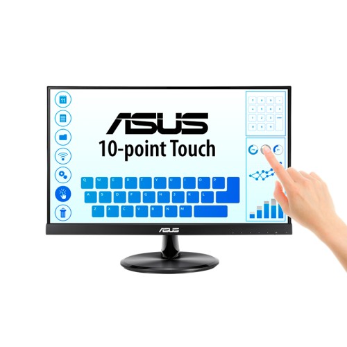 MONITOR PLANO MULTITACTIL ASUS VT229H, 21.5 FHD IPS (1920X1080) /HDMI X1/VGA X1