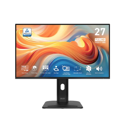 MONITOR PLANO MSI PRO MP275PG E14, 27 FHD IPS, HDMI, DP, HEADPHONE OUTPRECISIÓN