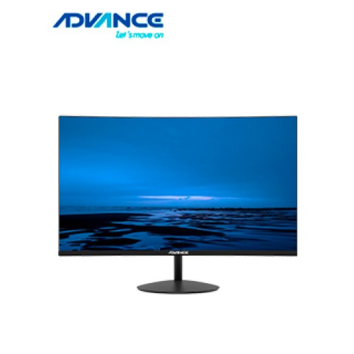 MONITOR CURVO ADVANCE ADV-2452S, 23.6 FHD VA, 100HZ, 1MS, HDMI, DP, PARLANTE, NEGRO